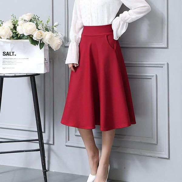 skirts 2021 spring and autumn high-quality women's half-length a-line skirt casual elegant high waist solid color mid-length, Black
skirts 2021 spring and autumn high-quality women's half-length a-line skirt casual elegant high waist solid color mid-length, Black