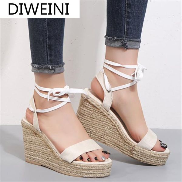 2021 summer women suede wedge sandals fashion retro lace-up platform sandals outdoor open toe casual shoes for woman, Black
2021 summer women suede wedge sandals fashion retro lace-up platform sandals outdoor open toe casual shoes for woman, Black
