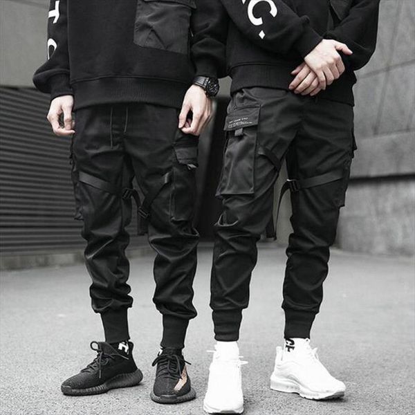 harem joggers cargo streetwear women pant hip hop casual pockets ribbons track male harajuku fashion trousers, Black
harem joggers cargo streetwear women pant hip hop casual pockets ribbons track male harajuku fashion trousers, Black