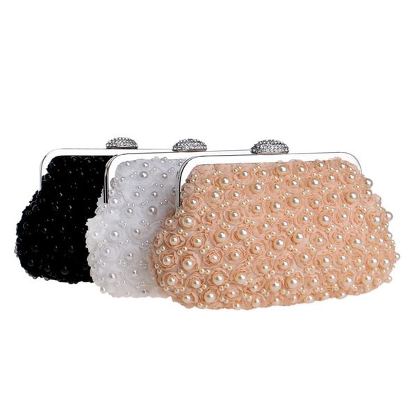 pearl beaded clip evening handbags for women new elegant korean small dinner bag ladies chain wedding party clutchs and purses
pearl beaded clip evening handbags for women new elegant korean small dinner bag ladies chain wedding party clutchs and purses