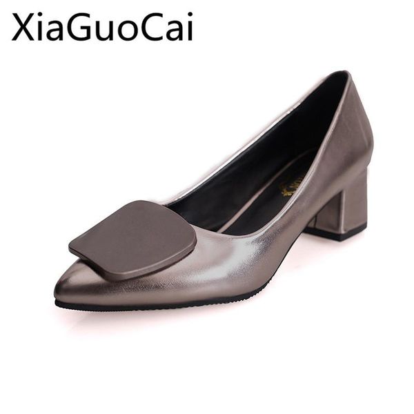dress shoes square heels high women pumps platform shallow female slip-on rubber leather, Black
dress shoes square heels high women pumps platform shallow female slip-on rubber leather, Black