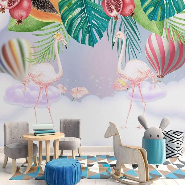wallpapers custom 3d mural wallpaper for kids hand painted leaf air balloon pink flamingo children room bedroom wall painting
wallpapers custom 3d mural wallpaper for kids hand painted leaf air balloon pink flamingo children room bedroom wall painting