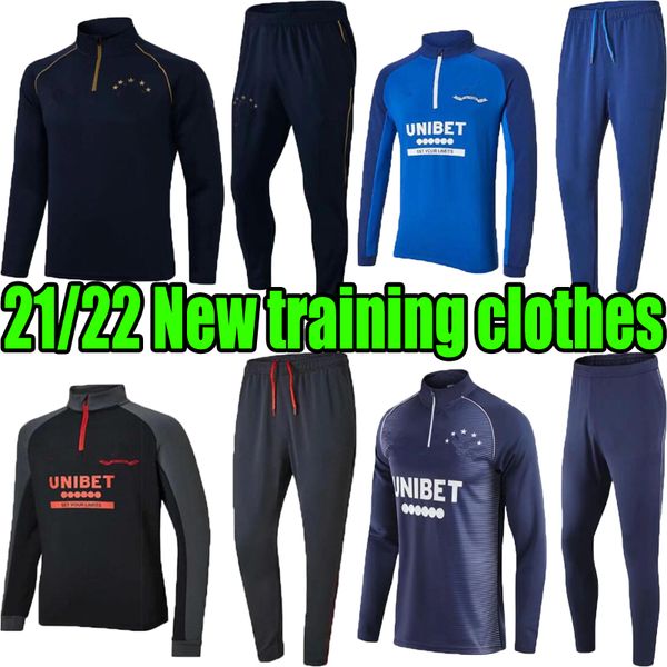 21 22 glasgow rangers soccer jersey set men tracksuit windass dorrans candeias tavernier pena 2021 2022 long sleeve half zipper football tra, Black;yellow
21 22 glasgow rangers soccer jersey set men tracksuit windass dorrans candeias tavernier pena 2021 2022 long sleeve half zipper football tra, Black;yellow