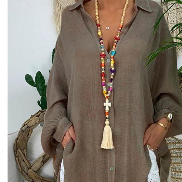 5xl plus size cotton linen shirt women long sleeve white tunic cardigan casual loose button turn down collar blouses shirts
5xl plus size cotton linen shirt women long sleeve white tunic cardigan casual loose button turn down collar blouses shirts