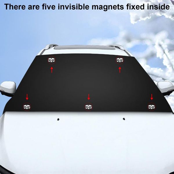 car sunshade snow cover with magnets windshield shade waterproof protector for winter windscreen
car sunshade snow cover with magnets windshield shade waterproof protector for winter windscreen