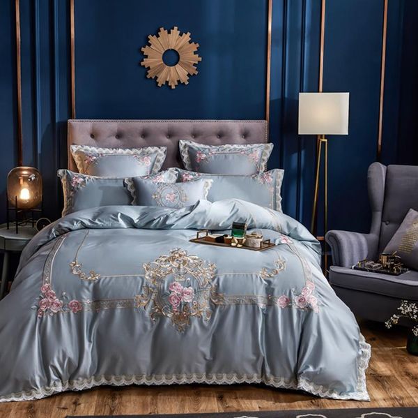 bedding sets luxury retro 1000tc egyptian cotton floral embroidery set lace double duvet cover bed sheet pillowcases textile home
bedding sets luxury retro 1000tc egyptian cotton floral embroidery set lace double duvet cover bed sheet pillowcases textile home