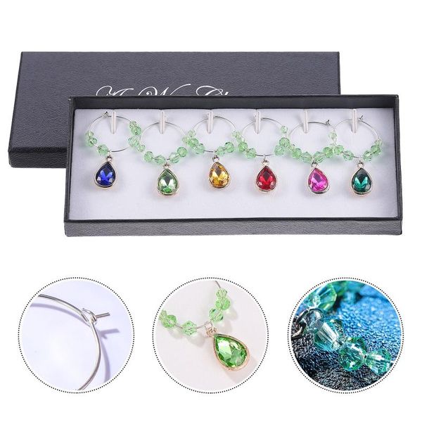 christmas decorations 6pcs lovely water drop shape glass markers cup identifier party sign
christmas decorations 6pcs lovely water drop shape glass markers cup identifier party sign