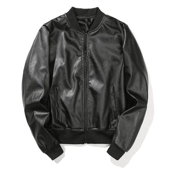 women's leather & faux euro size 2021 women short jacket fashion baseball collar thin coat loose female clothes outerwear s~3xl, Black
women's leather & faux euro size 2021 women short jacket fashion baseball collar thin coat loose female clothes outerwear s~3xl, Black
