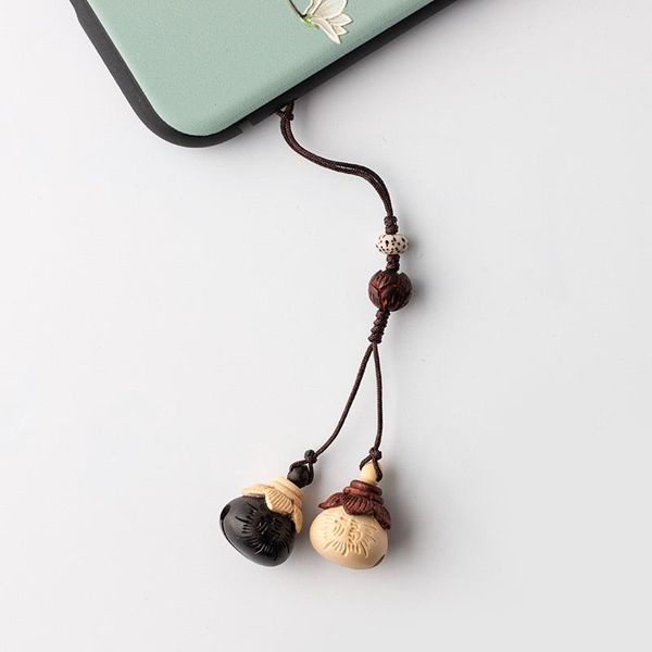 cell phone straps & charms retro style handmade ebony peach wood pendant wooden fish bell chain key bag to ensure safety
cell phone straps & charms retro style handmade ebony peach wood pendant wooden fish bell chain key bag to ensure safety