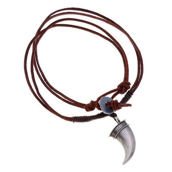 pendant necklaces jessingshow alloy tooth cowhide chain for men mens necklace wholesale 2021 jewelry, Silver
pendant necklaces jessingshow alloy tooth cowhide chain for men mens necklace wholesale 2021 jewelry, Silver