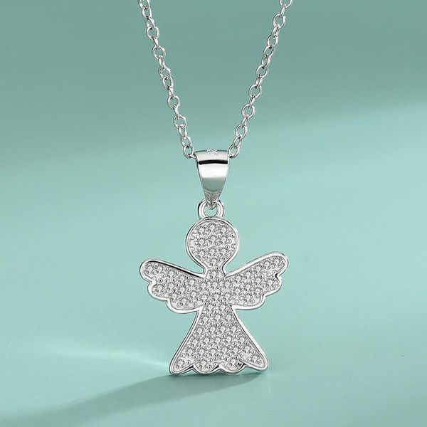 chains s925 sterling silver necklace angel ladies secklace wing simplicity europe and the united states fashion jewelry pendant 3 order
chains s925 sterling silver necklace angel ladies secklace wing simplicity europe and the united states fashion jewelry pendant 3 order