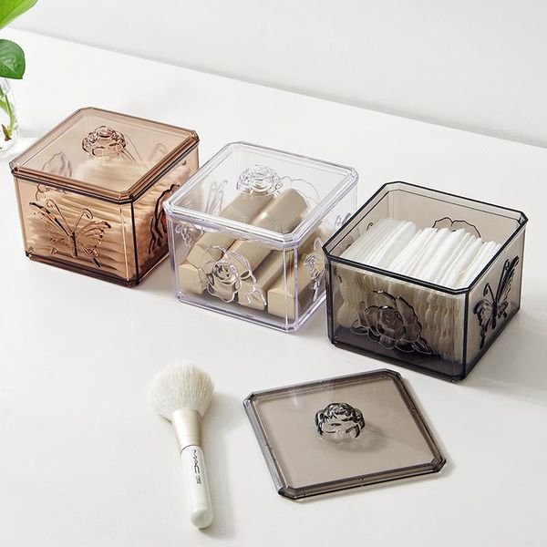 storage boxes & bins dustproof plastic cotton swab box pads finishing organizer stackable flip transparent carved lipsticks container
storage boxes & bins dustproof plastic cotton swab box pads finishing organizer stackable flip transparent carved lipsticks container