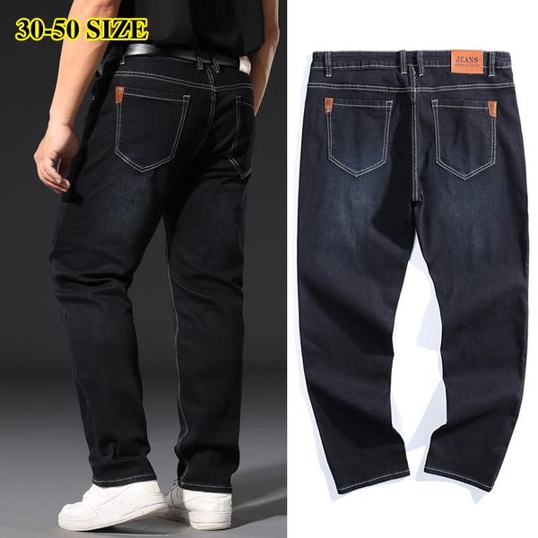 plus size 42 44 46 48 50 52 men's business loose jeans classic style straight stretch denim trousers male brand pants black blue
plus size 42 44 46 48 50 52 men's business loose jeans classic style straight stretch denim trousers male brand pants black blue