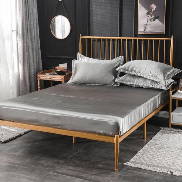 luxury style summer new ice silk bed mattress solid color bed sheet bedding supplies 180x200cm size breathable fitted sheet
luxury style summer new ice silk bed mattress solid color bed sheet bedding supplies 180x200cm size breathable fitted sheet