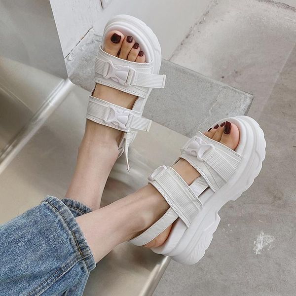 dress shoes rimocy plus size summer platform sandals women open toe thick bottom wedges woman solid color chunky beach sandalias mujer, Black
dress shoes rimocy plus size summer platform sandals women open toe thick bottom wedges woman solid color chunky beach sandalias mujer, Black