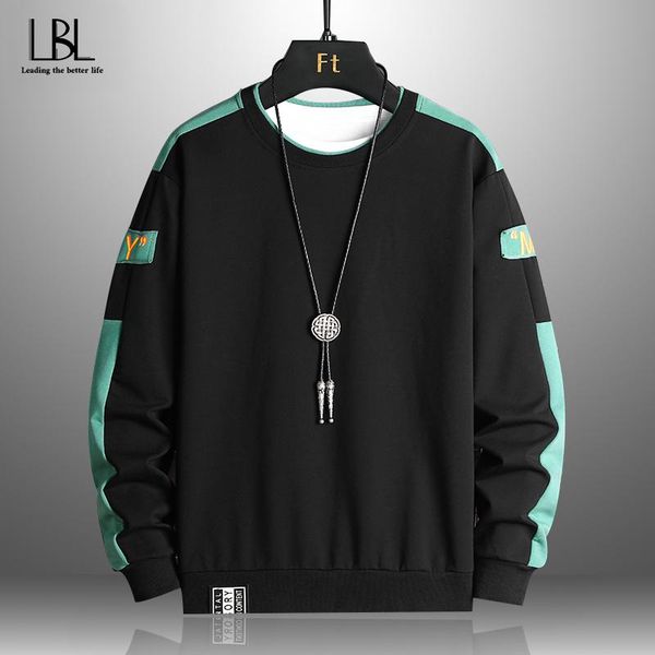 men's hoodies & sweatshirts mens casual man multi color o-neck fashion long sleeve male loose patchwork streetwear pullover 2021, Black
men's hoodies & sweatshirts mens casual man multi color o-neck fashion long sleeve male loose patchwork streetwear pullover 2021, Black