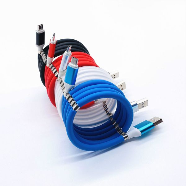 1m universal magnetic absorption self winding usb to type c data charger cable fast charging cord for mobile cellphone tablet
1m universal magnetic absorption self winding usb to type c data charger cable fast charging cord for mobile cellphone tablet