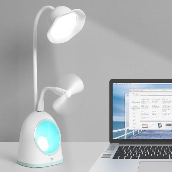 table lamps lumiparty led snow deer lamp usb charging tablereading learning eye care light rechargeable desk