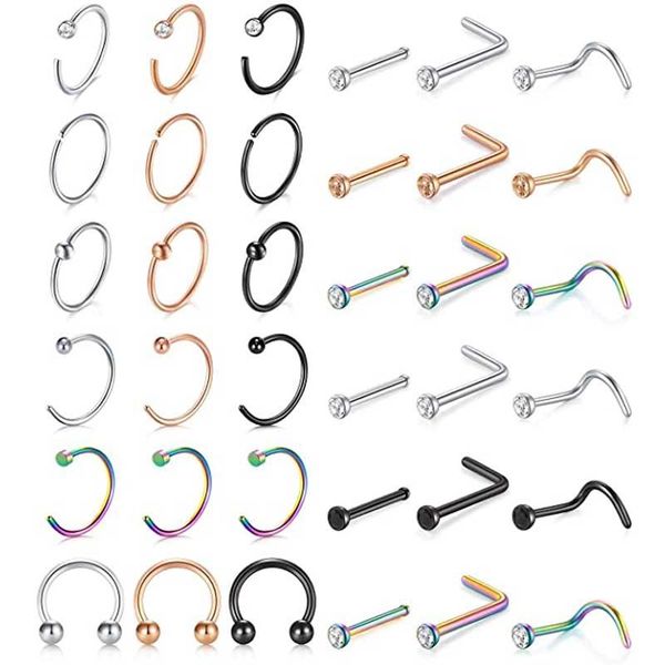 9pcs piercing jewelry stainless steel lip nose tongue tragus cartilage daith eeybrow belly button rings body piercing tools, Slivery;golden
9pcs piercing jewelry stainless steel lip nose tongue tragus cartilage daith eeybrow belly button rings body piercing tools, Slivery;golden