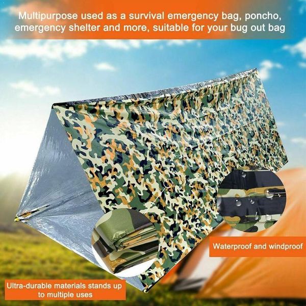 1pcs survival camping sleeping bag lightweight h2u7 life blanket emergency shelter tent outdoor slee r6r4 pads
1pcs survival camping sleeping bag lightweight h2u7 life blanket emergency shelter tent outdoor slee r6r4 pads