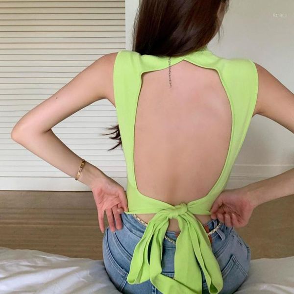 fashion womens vest backless camisole sleeveless solid color camis short bow tie camisoles & tanks, Black;white
fashion womens vest backless camisole sleeveless solid color camis short bow tie camisoles & tanks, Black;white