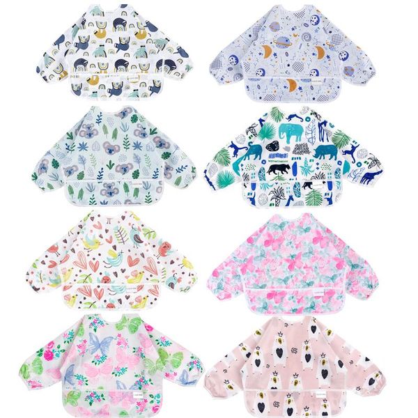 hair accessories 30 styles baby bibs waterproof long sleeve infant eating tools with pocket reusable cartoon animals bandana for 6-24m boys, Slivery;white
hair accessories 30 styles baby bibs waterproof long sleeve infant eating tools with pocket reusable cartoon animals bandana for 6-24m boys, Slivery;white