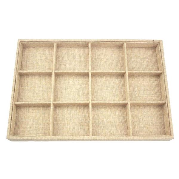 storage boxes & bins jewelry tray 12 grids stackable sackcloth removable box display organizer showcase for bracelet watch necklace
storage boxes & bins jewelry tray 12 grids stackable sackcloth removable box display organizer showcase for bracelet watch necklace
