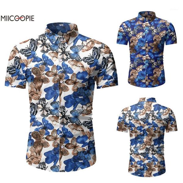 men's slim hawaiian beach style shirt short sleeve business formal casual pattern shirt single breasted1, White;black
men's slim hawaiian beach style shirt short sleeve business formal casual pattern shirt single breasted1, White;black