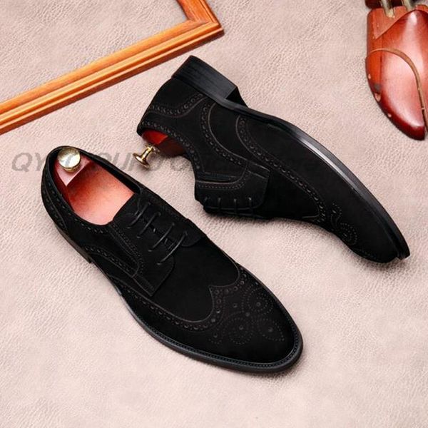 handmade mens luxury dress shoes 100% calf leather oxford black lace up luxury brogue wedding party formal suede shoes men
handmade mens luxury dress shoes 100% calf leather oxford black lace up luxury brogue wedding party formal suede shoes men