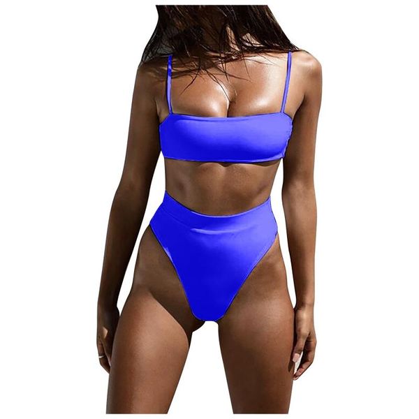 women's swimwear women bikini 2021 ladies fashion three-point solid color swimsuit set stroje kapielowe damskie biquini, White;black
women's swimwear women bikini 2021 ladies fashion three-point solid color swimsuit set stroje kapielowe damskie biquini, White;black