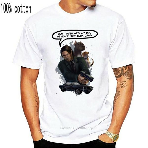 men's t-shirts john wick don't mess with my dog we look crazy t shirt white men s-3xl, White;black
men's t-shirts john wick don't mess with my dog we look crazy t shirt white men s-3xl, White;black
