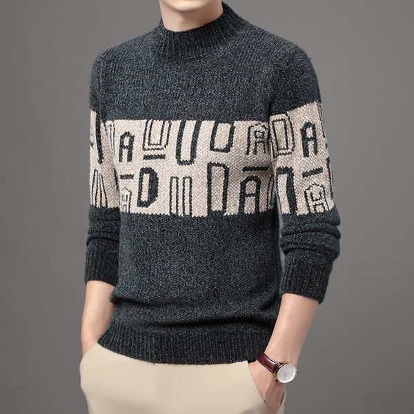 men's sweaters 2021 arrival stand collar sweater pullover men cotton autumn winter slim fit pull homme knitwear, White;black
men's sweaters 2021 arrival stand collar sweater pullover men cotton autumn winter slim fit pull homme knitwear, White;black