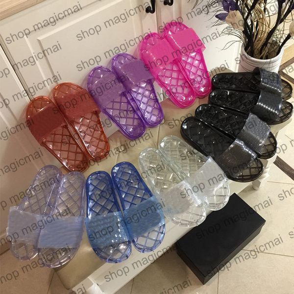 designer men women lover slipper beach bathroom waterproof transparent flats colorful sandals white black rosepink green blue purple eu36-45
designer men women lover slipper beach bathroom waterproof transparent flats colorful sandals white black rosepink green blue purple eu36-45