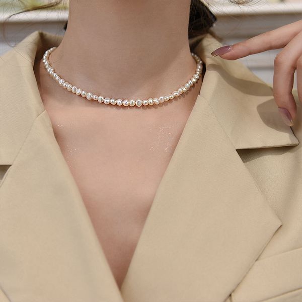 timeonly luxury imitation pearls chain choker neckalce for women ladies retro neckalces anniversary gift jewellery japan style, Silver
timeonly luxury imitation pearls chain choker neckalce for women ladies retro neckalces anniversary gift jewellery japan style, Silver