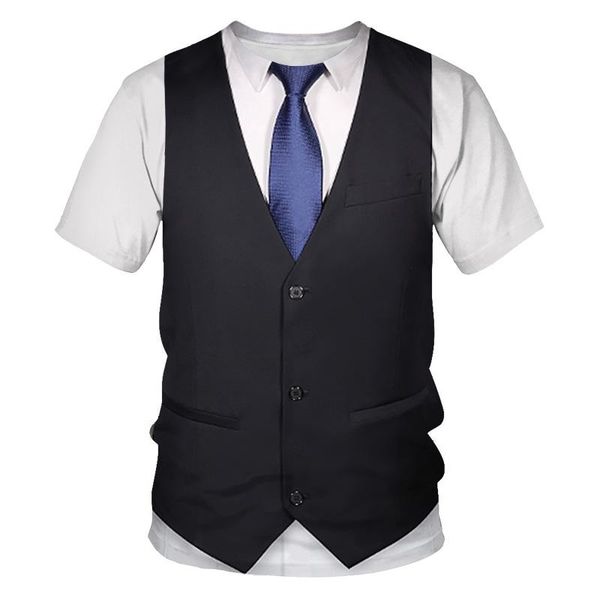 men's t-shirts 2021 summer fun suit fake bow tie 3d printing t-shirt to fashion, trendy short-sleeved street wear vest, White;black
men's t-shirts 2021 summer fun suit fake bow tie 3d printing t-shirt to fashion, trendy short-sleeved street wear vest, White;black