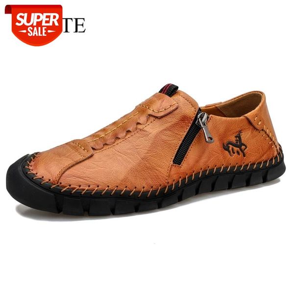 men shoes split leather mens loafers outdoor casual shoes light walking sneakers male slip on flats side zipper #zh7t
men shoes split leather mens loafers outdoor casual shoes light walking sneakers male slip on flats side zipper #zh7t