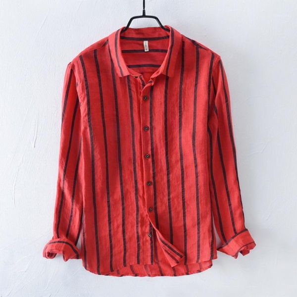 turndown collar long sleeve linen 2020 new shirt men's long sleeve linen stripe loose casual shirt cotton and 7131, White;black
turndown collar long sleeve linen 2020 new shirt men's long sleeve linen stripe loose casual shirt cotton and 7131, White;black