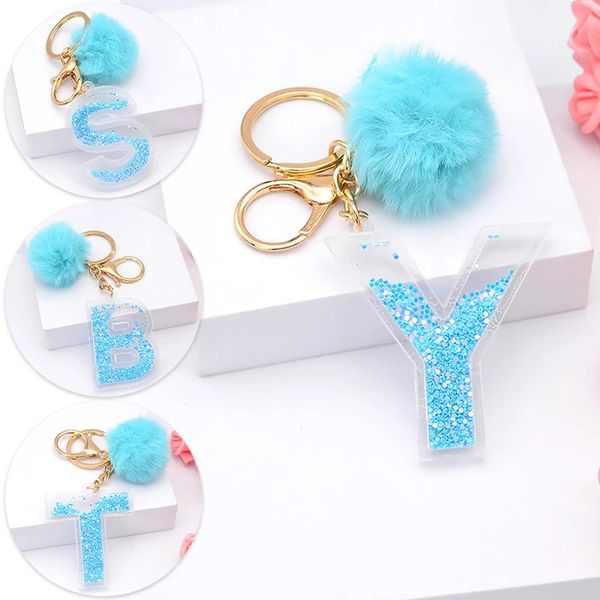 fluffy blue pompom faux rabbit fur ball keychains sequins letters key rings key holder trendy jewelry bag accessories gifts, Silver
fluffy blue pompom faux rabbit fur ball keychains sequins letters key rings key holder trendy jewelry bag accessories gifts, Silver