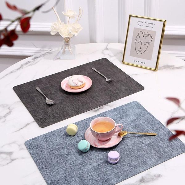 mats & pads double-sided pu leather placemat tableware pad woven design table mat heat insulation non-slip soft dining dish bowl
mats & pads double-sided pu leather placemat tableware pad woven design table mat heat insulation non-slip soft dining dish bowl