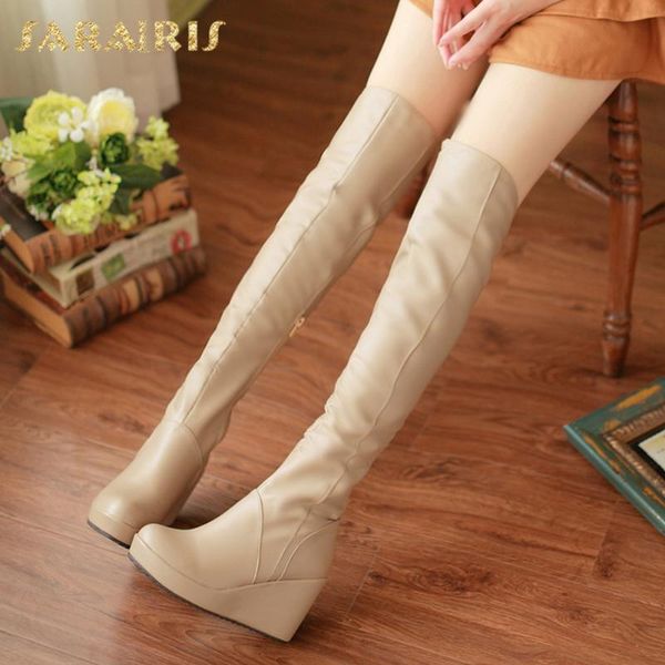 boots sarairis 2021 arrivals wedge high heels over-the-knee woman shoes zip up platform fashion spring autumn female, Black
boots sarairis 2021 arrivals wedge high heels over-the-knee woman shoes zip up platform fashion spring autumn female, Black