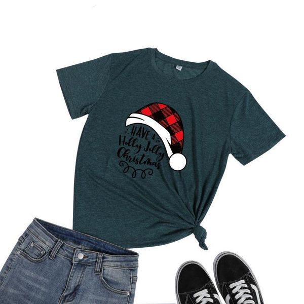 womens vogue have a happy jappy christmas hat print t shirt fashion casual women colored cotton tee shirts drop shipping, White
womens vogue have a happy jappy christmas hat print t shirt fashion casual women colored cotton tee shirts drop shipping, White