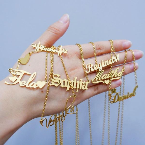 chains name necklace with crown personalized gold customized necklaces for women girls stainless steel choker nameplate jewelry, Silver
chains name necklace with crown personalized gold customized necklaces for women girls stainless steel choker nameplate jewelry, Silver