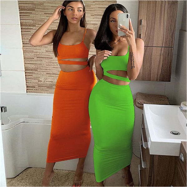 women two piece dress shoulder strap sleeveless tight fitting high waist small round neck hollow out backless slim solid color folds comfort, White
women two piece dress shoulder strap sleeveless tight fitting high waist small round neck hollow out backless slim solid color folds comfort, White