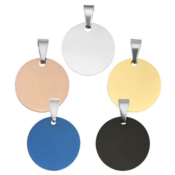 30mm stainless steel round shape gold silver plated charms pendant blank dog tags fashion jewelry for women men necklaces, Bronze;silver
30mm stainless steel round shape gold silver plated charms pendant blank dog tags fashion jewelry for women men necklaces, Bronze;silver