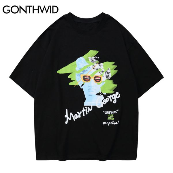 gonthwid tshirts streetwear funny graffiti statue of david short sleeve tees shirts hip hop hipster punk rock gothic cotton c0315, White;black
gonthwid tshirts streetwear funny graffiti statue of david short sleeve tees shirts hip hop hipster punk rock gothic cotton c0315, White;black