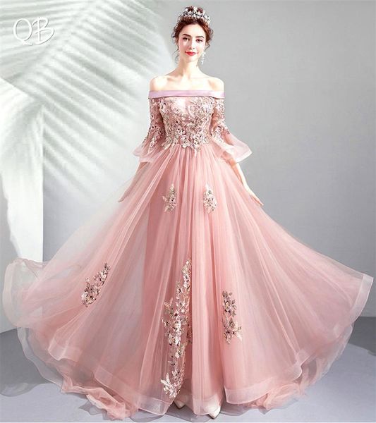 party dresses pink a-line sequins tulle lace flowers long formal elegant evening bride banquet prom dress xk73, White;black
party dresses pink a-line sequins tulle lace flowers long formal elegant evening bride banquet prom dress xk73, White;black