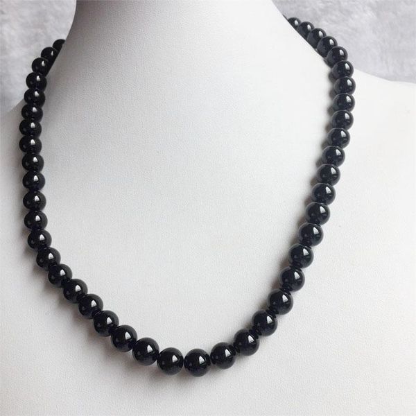 chains 4/6/810mm elegant black agates necklace round natural onyx gem stone choker wedding gift for women fashion jewelry, Silver
chains 4/6/810mm elegant black agates necklace round natural onyx gem stone choker wedding gift for women fashion jewelry, Silver