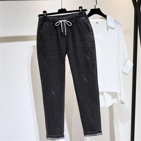 2021 5xl high waist jeans women vintage plus size jeans femme harem pants loose boyfriend denim streetwear trousers women, Blue
2021 5xl high waist jeans women vintage plus size jeans femme harem pants loose boyfriend denim streetwear trousers women, Blue
