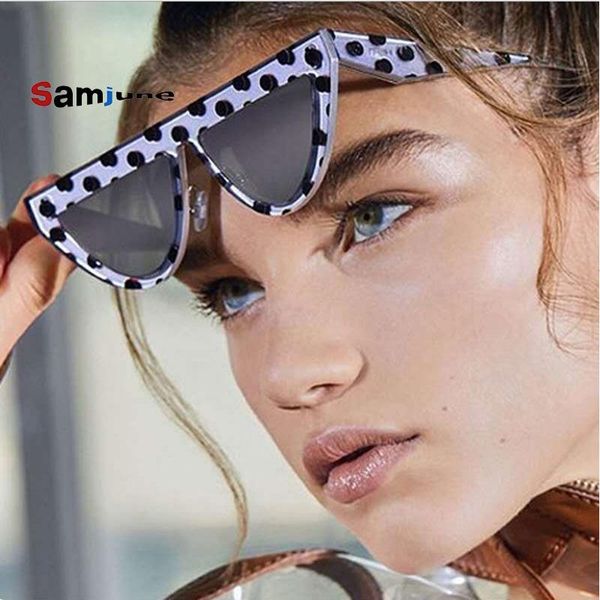 sunglasses samjune cat eye women small brand designer narrow frame flat sun glasses female shades ladies clear lens, White;black
sunglasses samjune cat eye women small brand designer narrow frame flat sun glasses female shades ladies clear lens, White;black