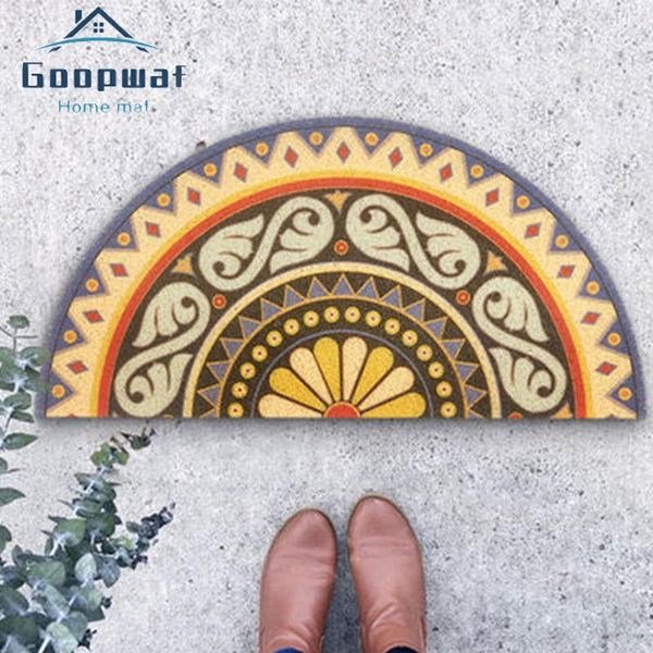 carpets home retro semicircle entrance door mat nordic color texture bathroom non-slip absorbent area rug
carpets home retro semicircle entrance door mat nordic color texture bathroom non-slip absorbent area rug